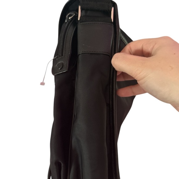 Laptop work bag with adjustable strap unbranded fashion bag black 19” x 12.5” - Picture 15 of 16